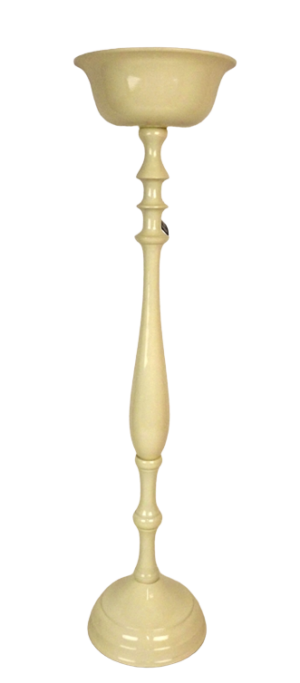 80cm Pedestal Ivory-0