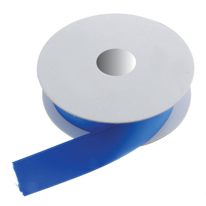 15mm Double Faced Satin - Royal Blue (15mm x 20m)-0