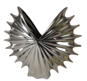 Aluminium Shell Vase 27cm-0