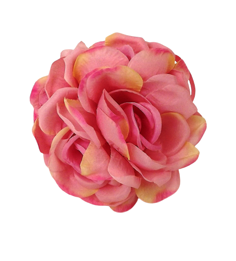 5" Rose Ball Hanger Pink-0