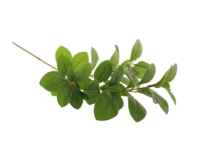 98cm Orange Tree Leaf Spray Green-0
