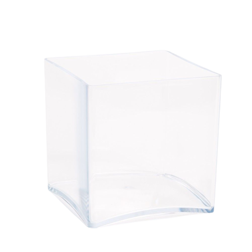 15 x15cm Acrylic Design Cube - Clear-0
