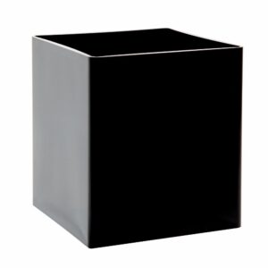 15x15cm Acrylic Design Cube - Black-0
