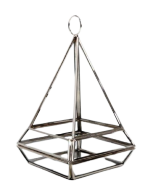 10.5 x 15 x 24cm Pyramid T-Light Holder-0