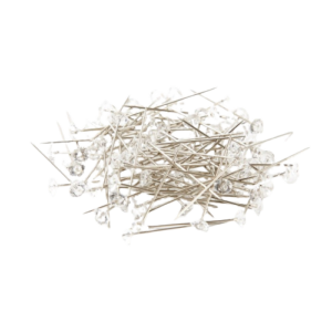 1.5" Diamante Pins x 100-0