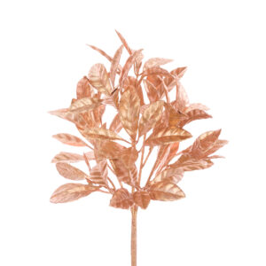 Metallic Citrus Leaf Bush 30cm Copper-0