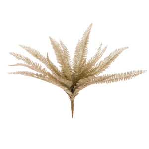 Glittered Boston Fern 51cm Gold-0