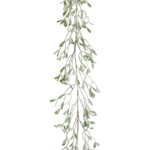 Frosted Mistletoe Garland 180cm-0