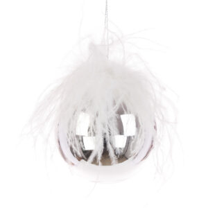 GLASS Sadie Bauble 8cm-0