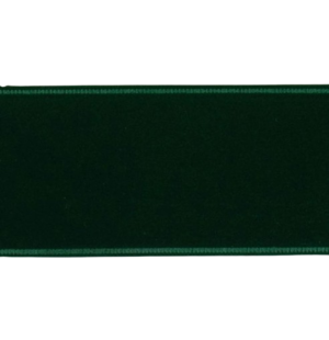 2.5" x 10 Yards Emerald Velvet Ribbon-0