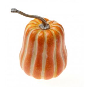 Small Artificial Butternut Pumpkin - Orange/Yellow (17cm)-0
