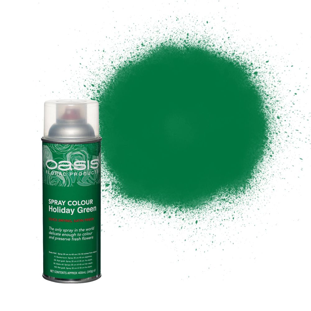 OASIS® Spray Colour Holiday Green-0