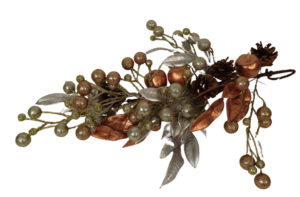 Champagne Pinecone/Apple Teardrop 60cm-0