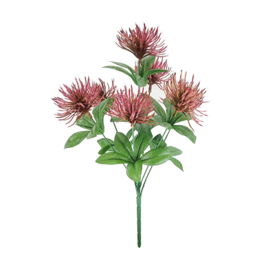 39cm Spider Chrysanthemum Bush Pink-0