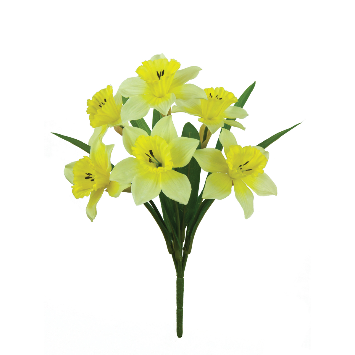 Daffodil Bush x 6 Flowers Yellow 35cm-0