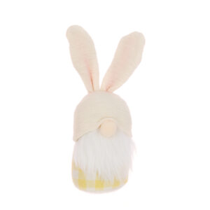 Easter Gingham Mini Mr Gonk 18cm Cream/Yellow-0