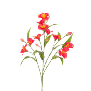 Alstroemeria Spray 63cm Flame-0
