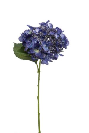 Hydrangea Spray Dk Blue 50cm-0