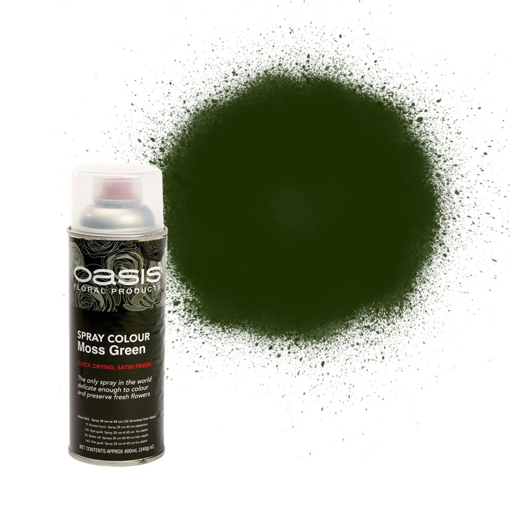 OASIS® Spray Colour Moss Green-0