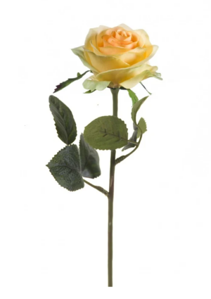 Rose Simone 45cm Yellow-0