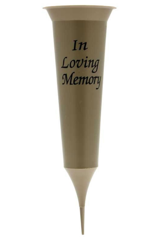 Gold Pack of 5 ILM Vase Plastic-0