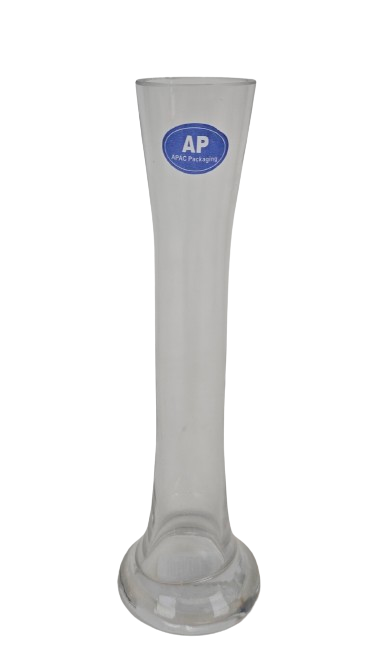 19.5cm Round Vase W/Foot (Bud Vase)-0