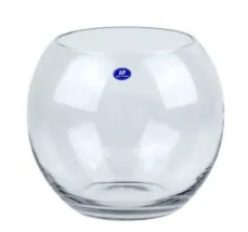 21 x 24cm Glass Bubble Bowl-0