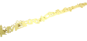 200 x 6cm Felt Christmas Garland Cream-0