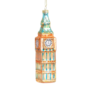14cm Glass Big Ben Decoration-0