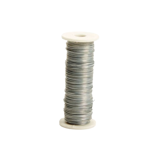 Rose Wire 26swg (.46mm) x 100g Silver x 10 Rolls-0