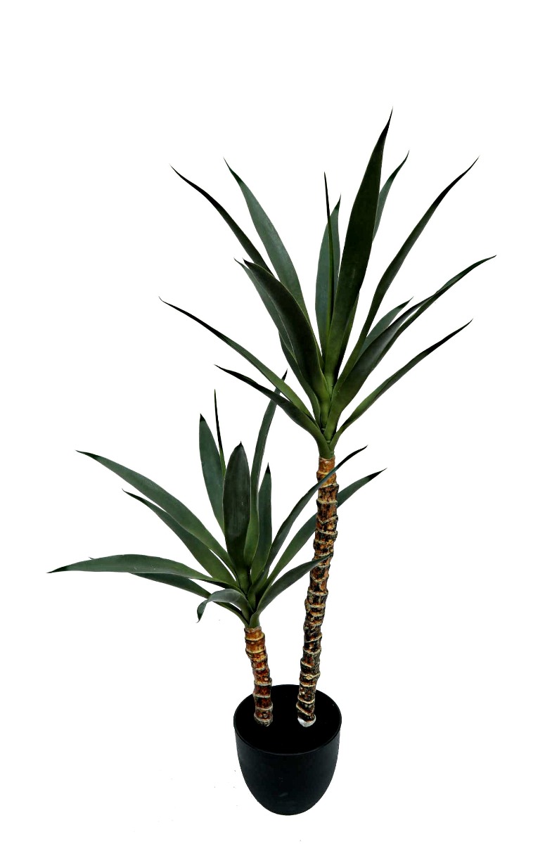 Artificial Yucca Tree In Pot 108cm UV Protected-0