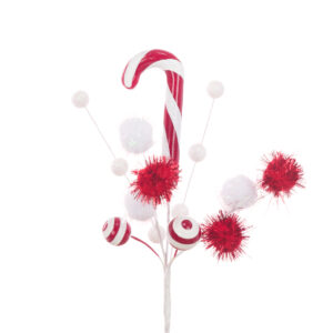 Candy Cane Pick 28cm-0