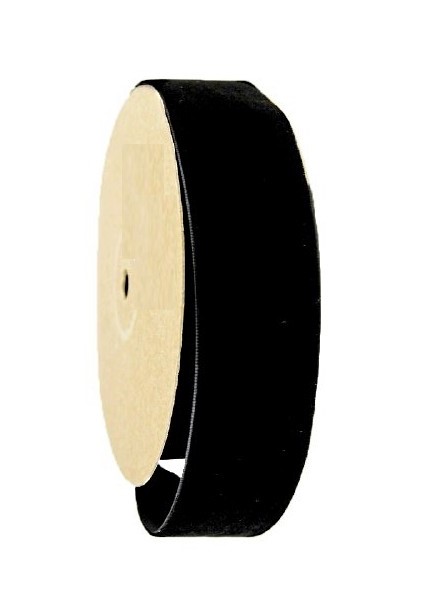 Velvet Ribbon 50mm x 10mtrs Black-0