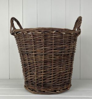 Round Basket with Ears