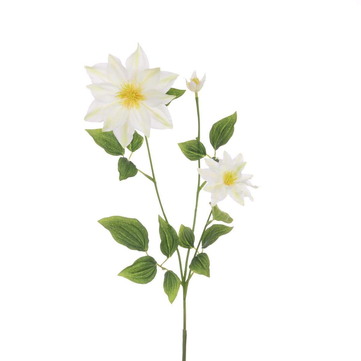 Artificial Clematis 90cm White-0