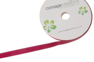 Double Face Satin 38mm x 20mtrs Wine-0