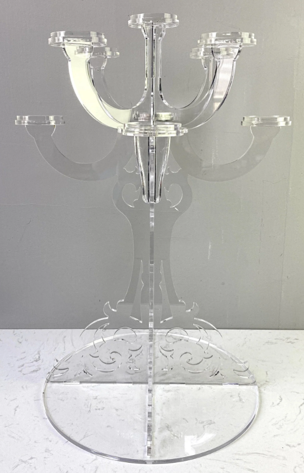 Acrylic Candelabra 90cm-0
