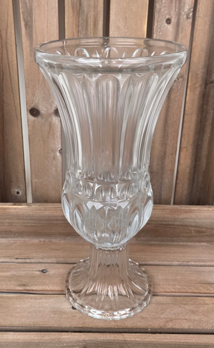 Jasmine Glass Vase 30cm-0