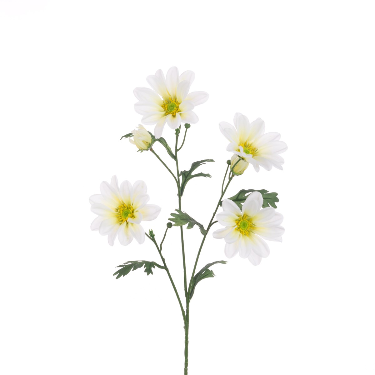 ECO Gazania Daisy Spray 66cm White-0