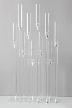 Rectangle Base Acrylic Candle Display 60 x 20 x 108cm-0
