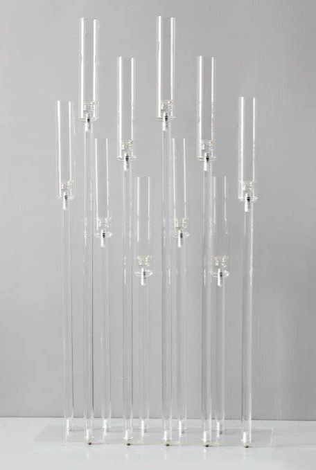 Rectangle Base Acrylic Candle Display 60 x 20 x 108cm-0