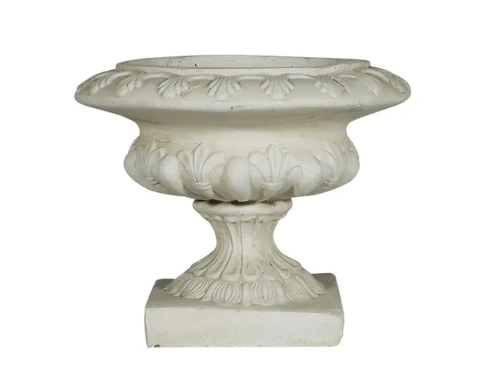Hortus Adrienne Garden Urn 20cm Cream