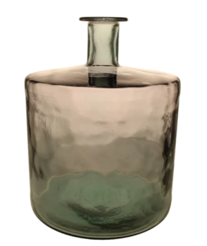 45cm 100% Recycled Glass Medicine Bottle Grey-0