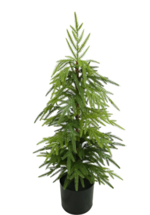 124cm Potted Pine Tree - Green (124cm long)