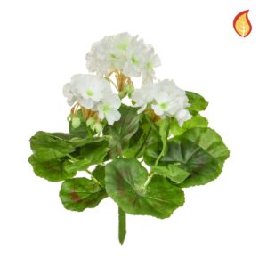 Plants Flowering Geranium White 23cm FR-0