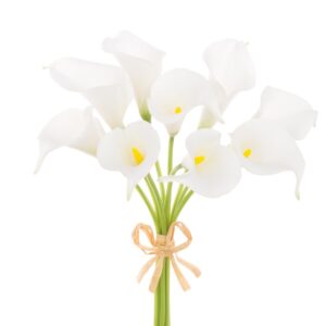 Artificial Fresh Touch Calla Lily Bundle x 9 Stems-0