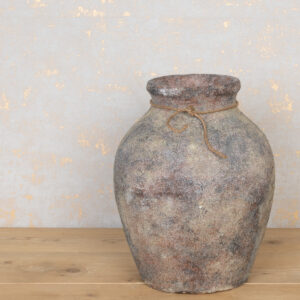 Mia Aged Stone Vase 38cm NOT Watertight-0