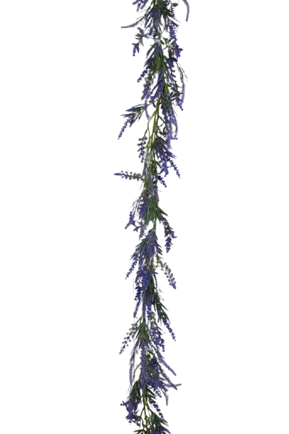 Lavender/Foliage Garland 180cm-0