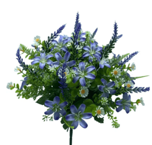 Daisy/Lavender Bush 36cm Purple/Blue-0