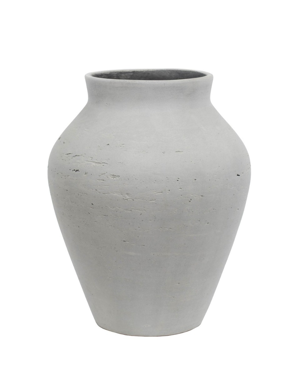 Florence Vase White 40 x 32 x 32cm-0